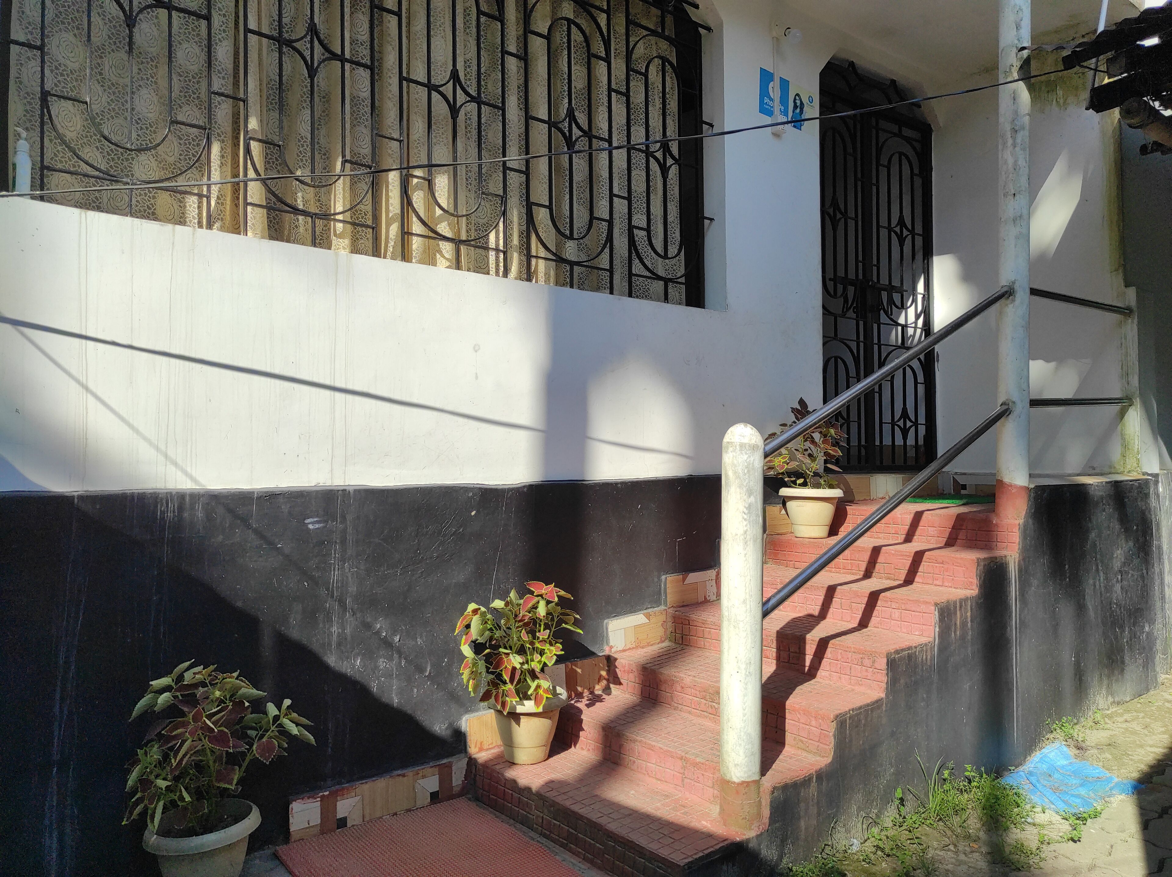 Façade de l’hébergement