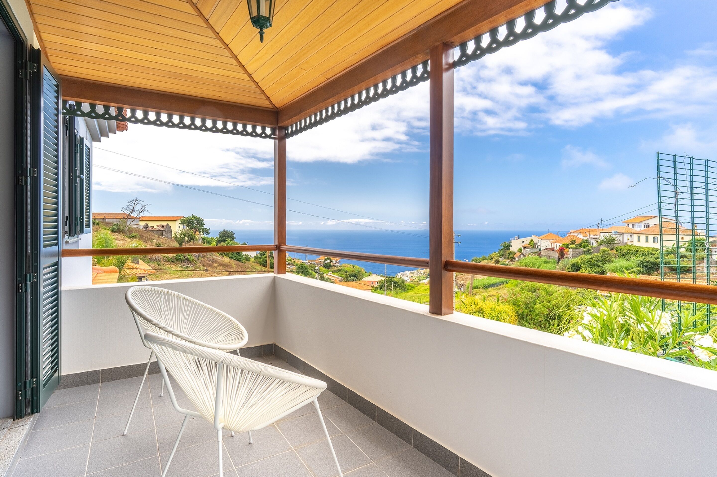 Vue depuis le balcon