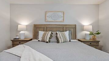 4 bedrooms, iron/ironing board, travel cot, WiFi