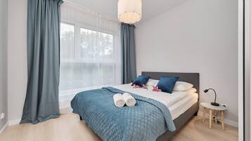 1 bedroom, iron/ironing board, travel crib, WiFi