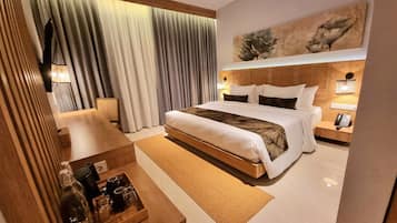 Deluxe Double Room | Premium bedding, memory foam beds, in-room safe, desk