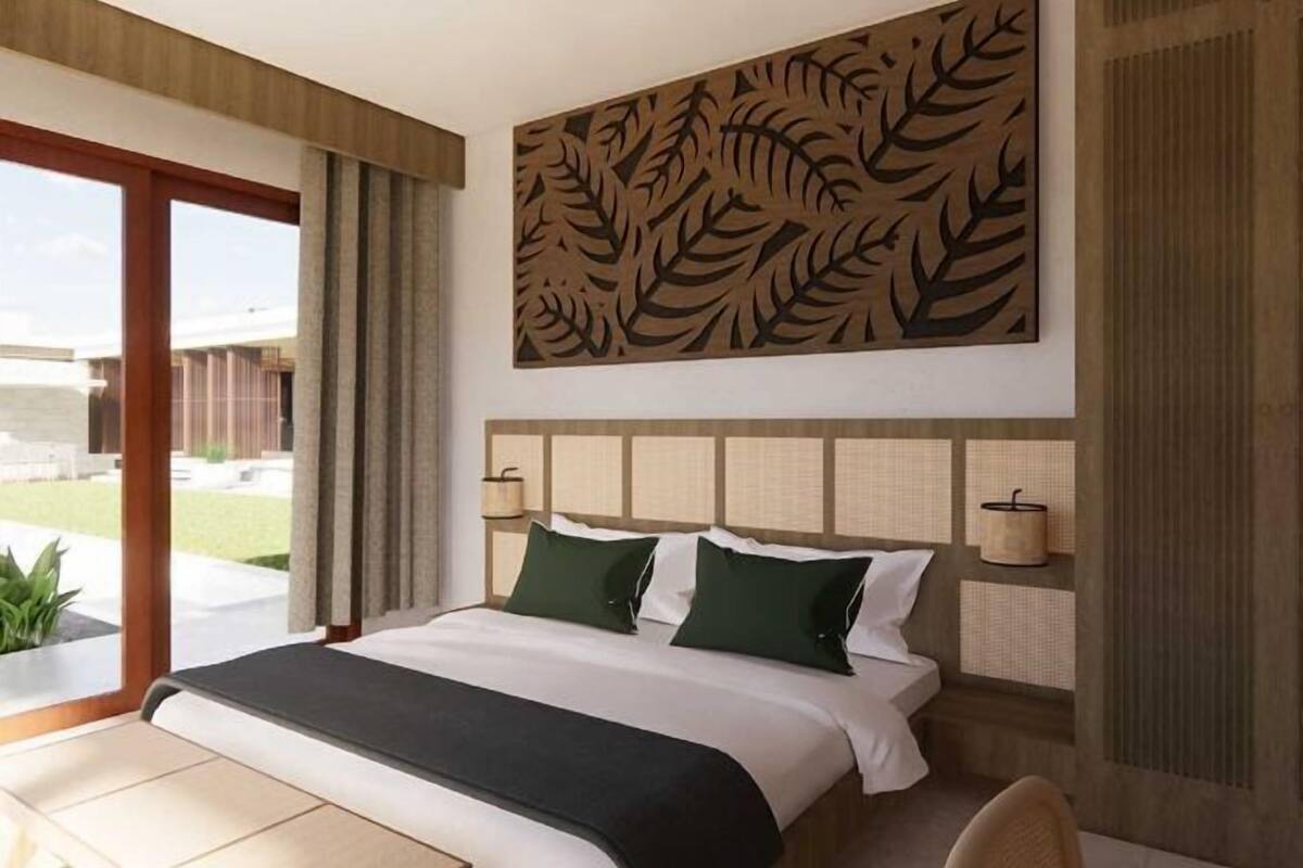 Hochwertige Bettwaren, Betten mit Memory-Foam-Matratzen, Zimmersafe