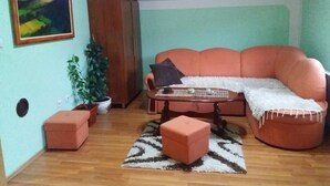 Appartement, 1 grand lit | Salle de séjour