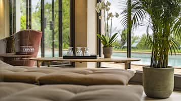 Body treatments, aromatherapy, Ayurvedic treatments, massages
