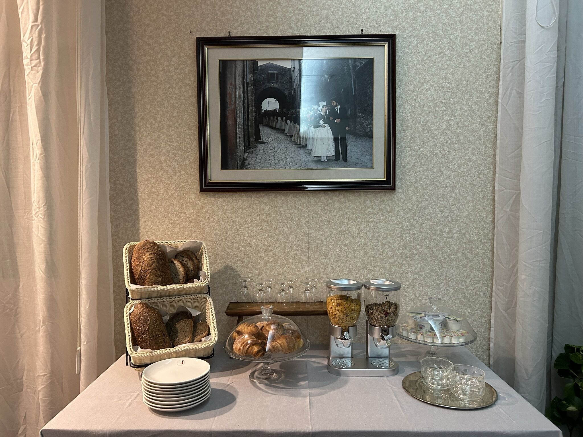 Petit déjeuner buffet compris tous les jours
