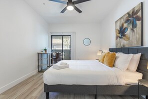 Apartment, 3 Bedrooms | 2 bedrooms, laptop workspace, iron/ironing board, free WiFi - CozySuites at Kierland Commons (Scottsdale)