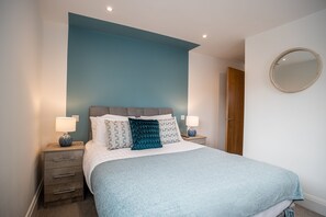 Deluxe-Apartment, 2 Schlafzimmer, Hafenblick