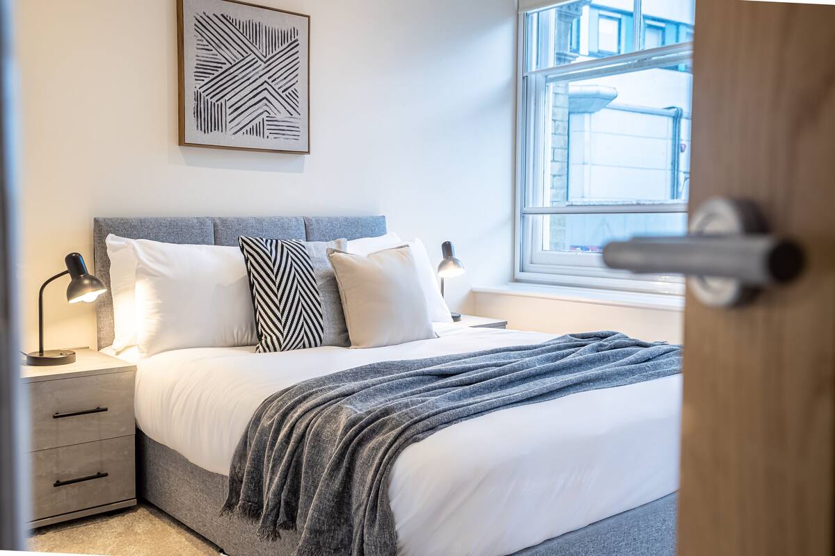 Appartement Deluxe, 2 chambres, 2 salles de bains, vue ville