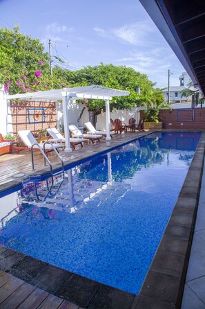 Alberca al aire libre 