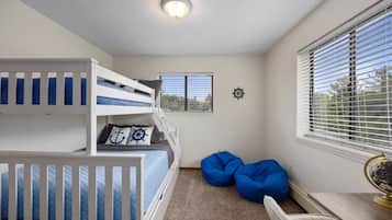 9 bedrooms, iron/ironing board, travel crib, WiFi