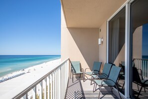 Private balcony.