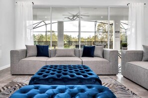 Televisión, videojuegos, estéreo y oficina 