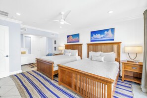 4 bedrooms, desk, iron/ironing board, travel crib - Gertrude's Siesta | 6 Terraces, Rooftop, Pool, 1-min to Beach and Village! (Siesta Key)