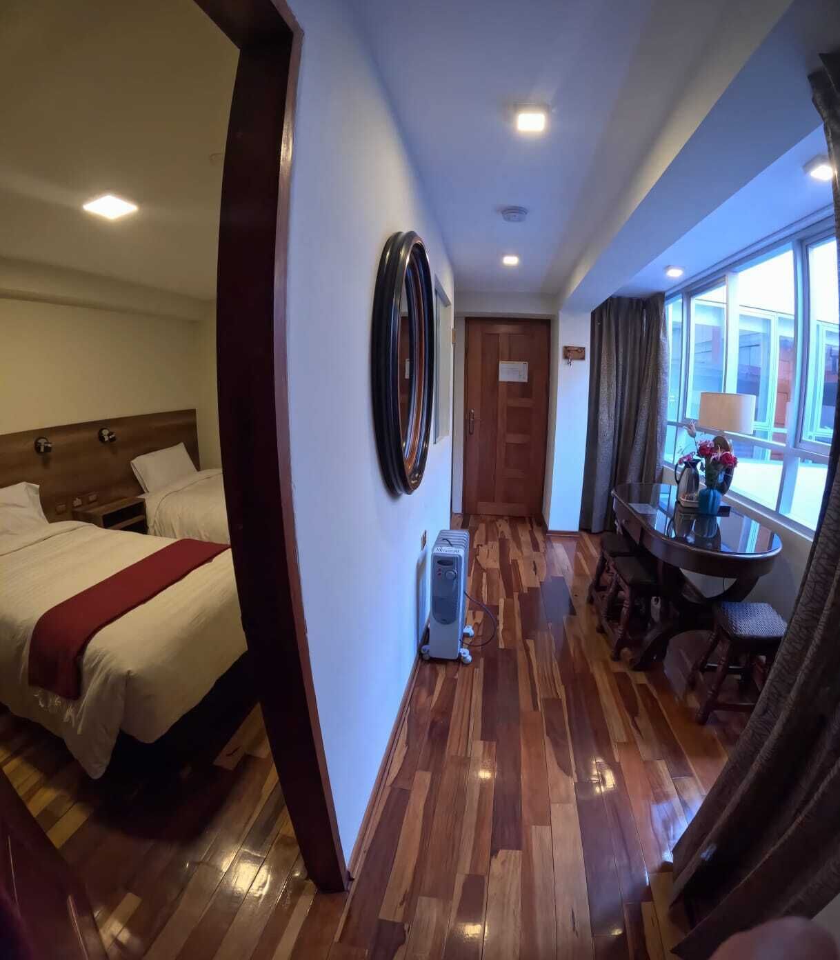 2 多间卧室、埃及棉床单、高档床上用品、羽绒被