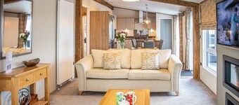 Stewart Resort Lodge 26  -  a lodge that sleeps 6 guests  in 3 bedrooms