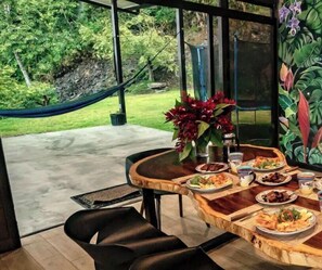 Outdoor dining