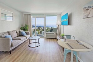 Flat-screen TV, fireplace, offices