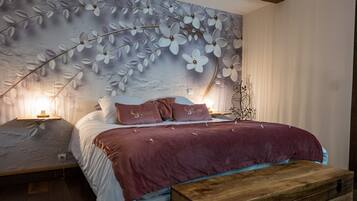 Superior Double Room (Bergamotte) | Peralatan tempat tidur premium, katil Select Comfort