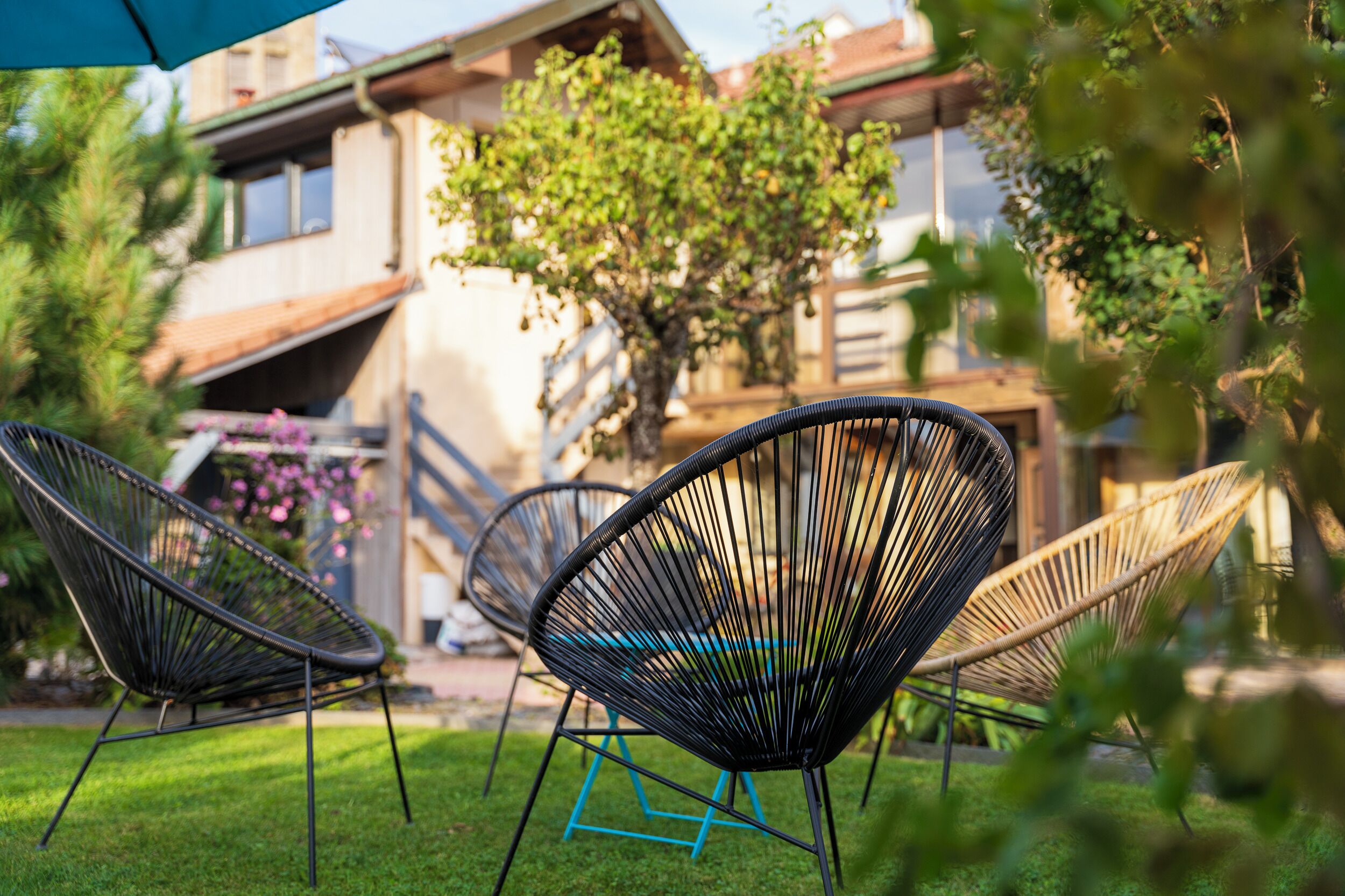 Façade de l’hébergement