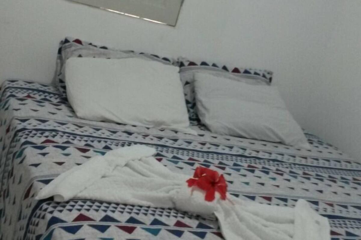 Blackout curtains, free WiFi, bed sheets