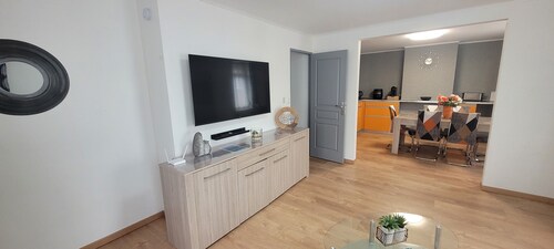 Aiscal - Appart Hotel 70m2 for 6 people - Arrival 24/24h digicode access