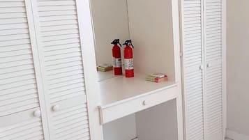 Desk, iron/ironing board, WiFi (free), bed sheets