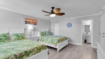 4 bedrooms, iron/ironing board, travel crib, WiFi