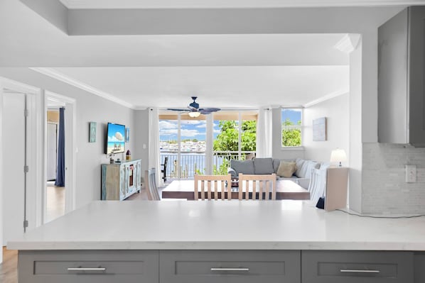 TV - Old Town "Eleuthera" • 2BR Waterfront Corner Condo (Key West)