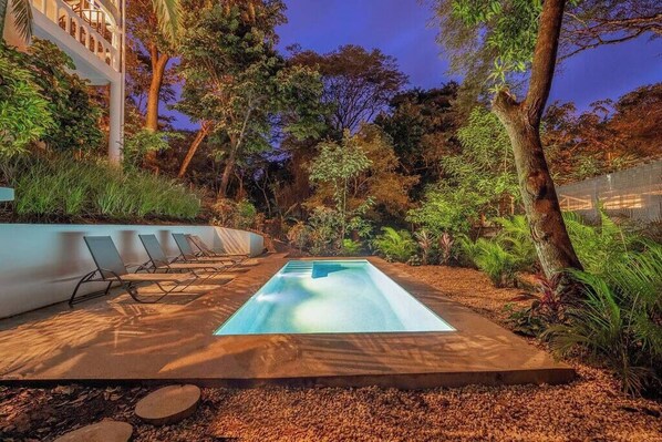 Pool - Casa Corriente Jungle & Ocean View in Pelada Beach (Nosara)