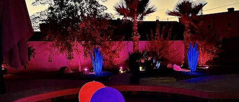 屋外プール、温水プール