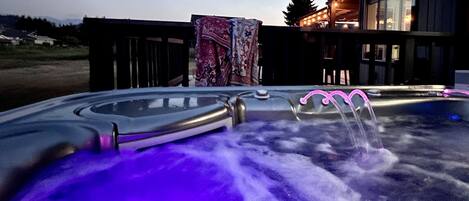 Baignoire à remous extérieure
