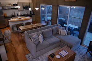 TV connectée, cheminée