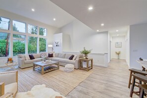 Smart TV, table football, books