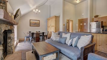 Condo, 1 Bedroom (with Murphy Bed) | Living area | Flat-screen TV