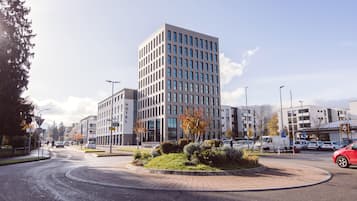 Fassade der Unterkunft