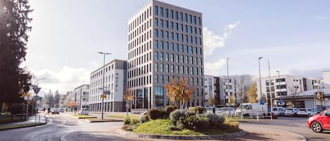 Voorkant van accommodatie