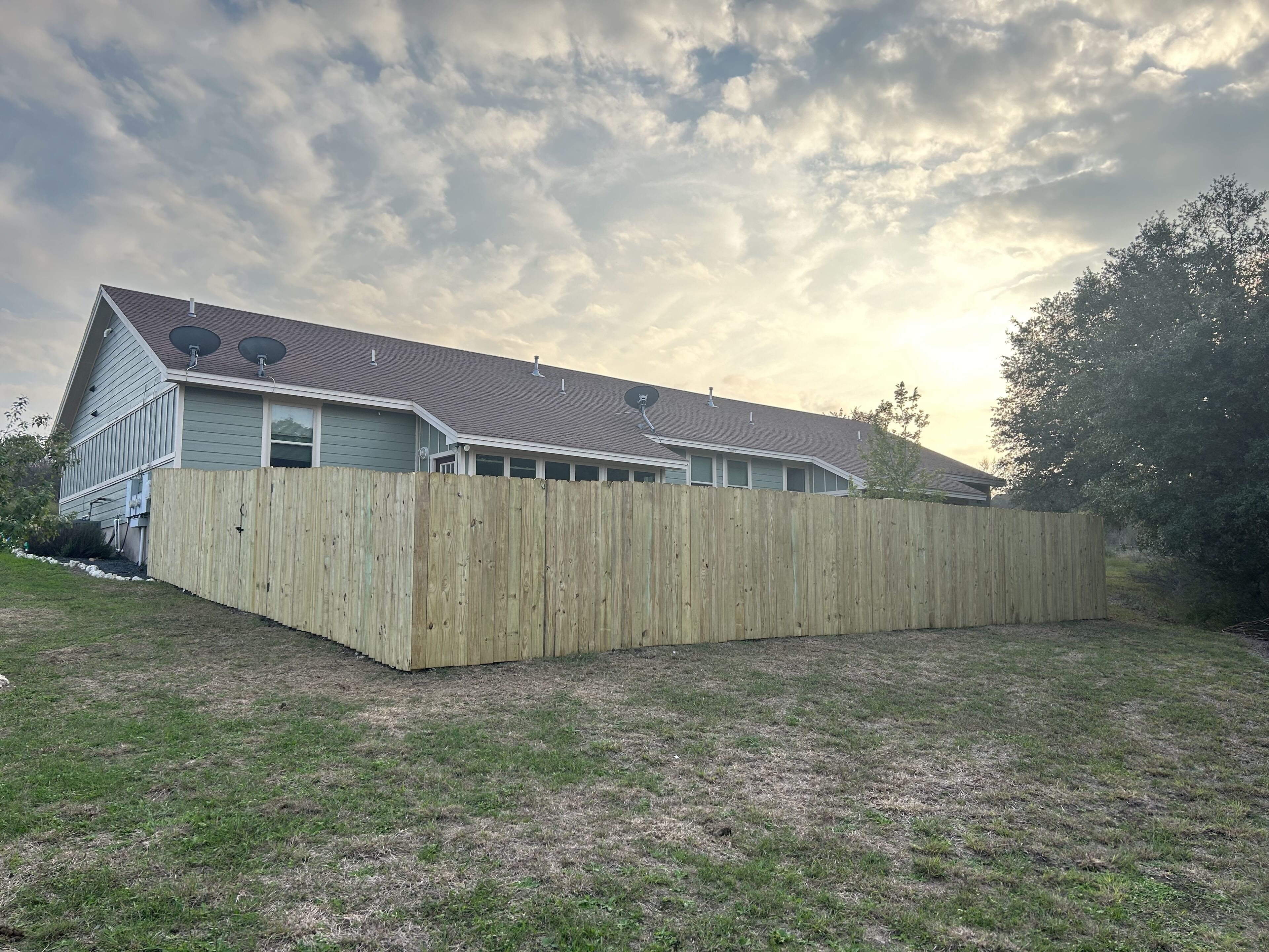 Family & pet friendly spacious, quaint duplex on acreage near San Antonio. 