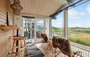 Outdoor dining - Amazing home in Fanø with sauna (Fanø)