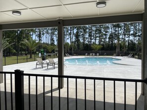 Terrace/patio - RV Lot at Whispering Pines RV Resort - 5 Miles to the Beach! (Gulf Shores)