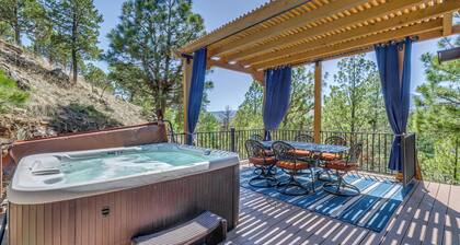 Tranquil Ruidoso Cabin w/ Private Hot Tub!