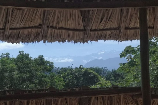 Vue depuis l’hébergement