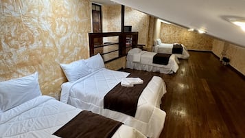 家庭四人房 | 埃及棉床單、高級寢具、羽絨被、舒適加層