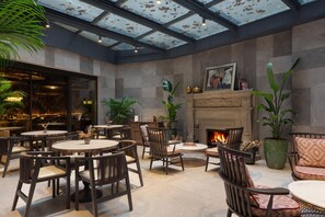 Vue depuis l’hébergement