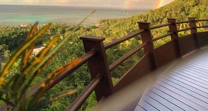 Magnifique villa avec jacuzzi et superbe vue lagon