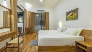 2 slaapkamers, een strijkplank/strijkijzer, wifi, beddengoed