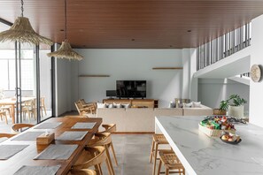 Villa familiar | Área de sala de estar