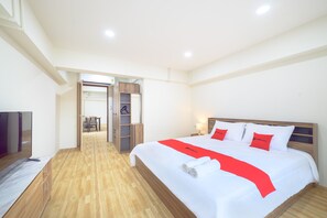 Exclusive Room | Desk, free WiFi, bed sheets - Hoenhao Boutique Ratchada (Bangkok)