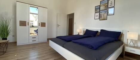 2 chambres, bureau, lit parapluie, Wi-Fi gratuit