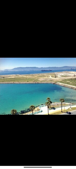 Aerial view - Studio with terrace and spectacular views (La Línea de la Concepción)