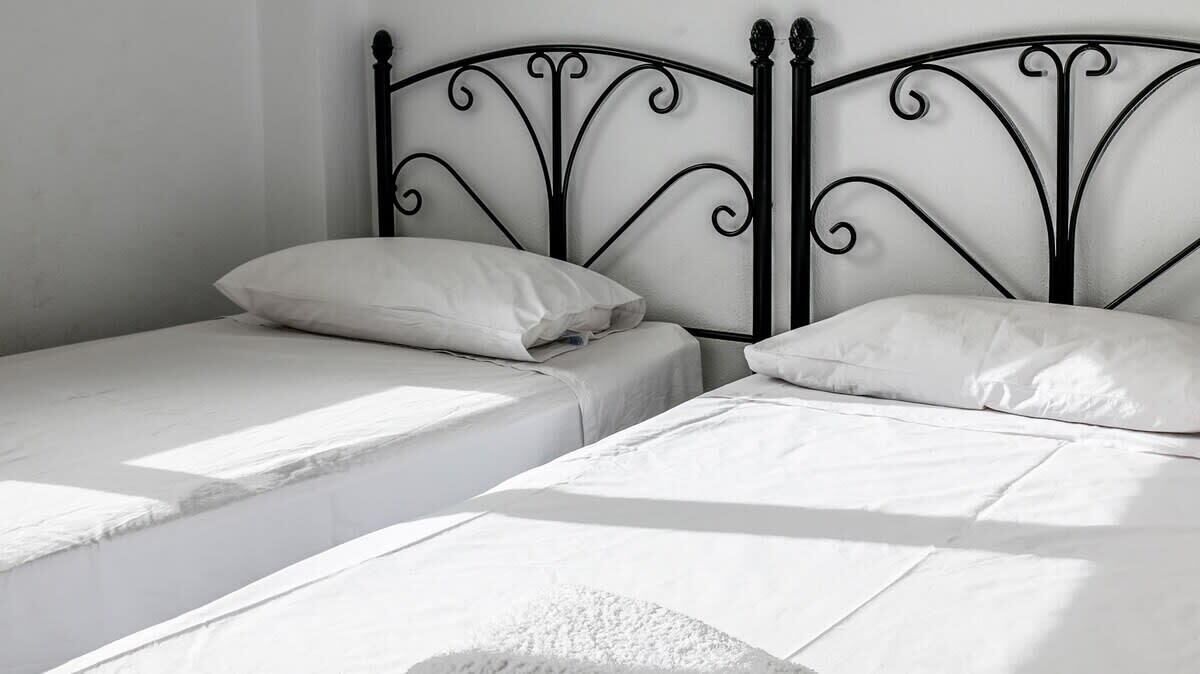 3 dormitorios, tabla de planchar con plancha, wifi y ropa de cama
